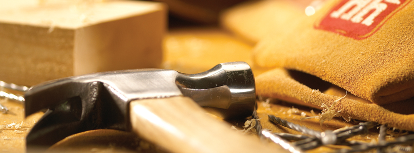 Building supplies section at North Rustico Home Hardware